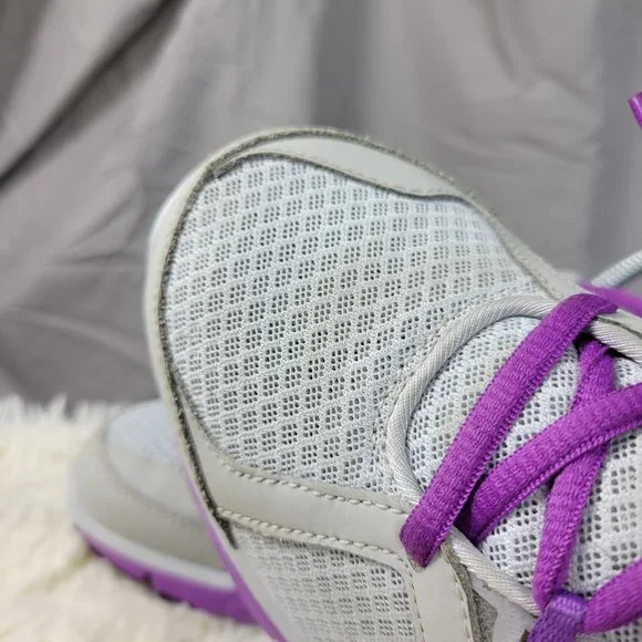 Nike Lunar Forever 2 Training Running Sneaker Women's Size 7.5 Gray Purple - Picture 6 of 16